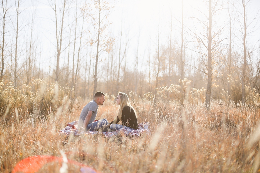 Morning Winter Engagement