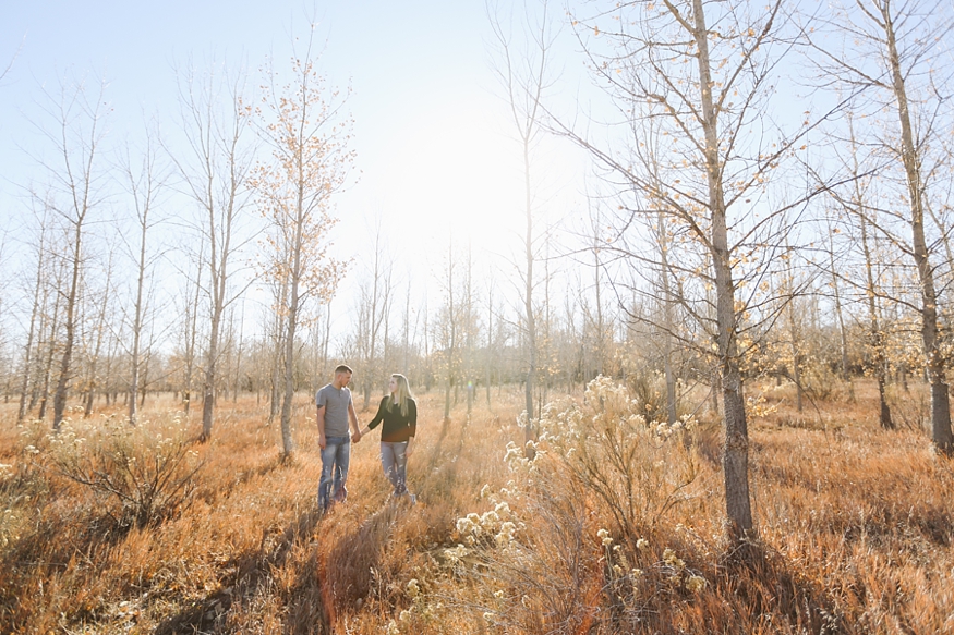 Morning Winter Engagement