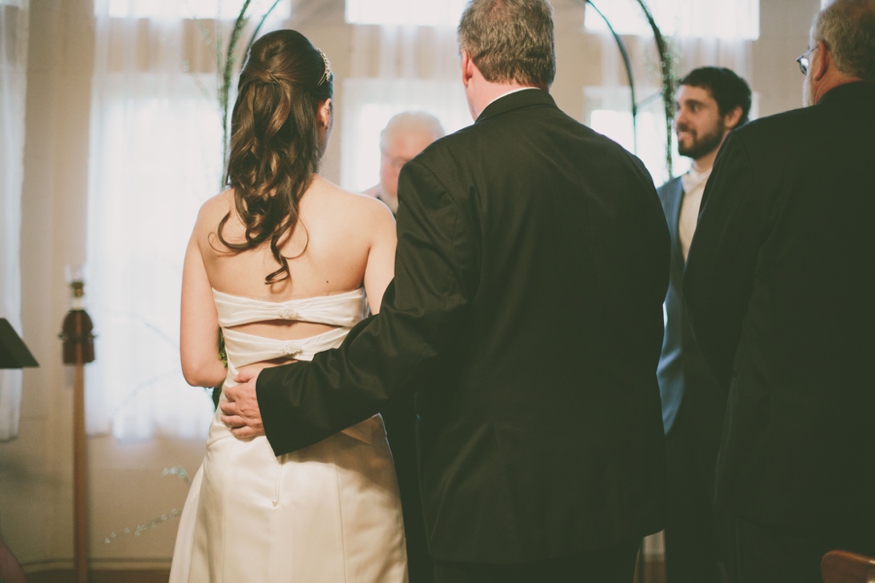 Bride Walking Down the Aisle