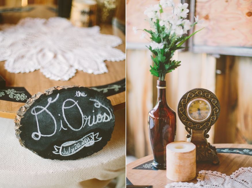 Rustic Vintage Wedding Decoration