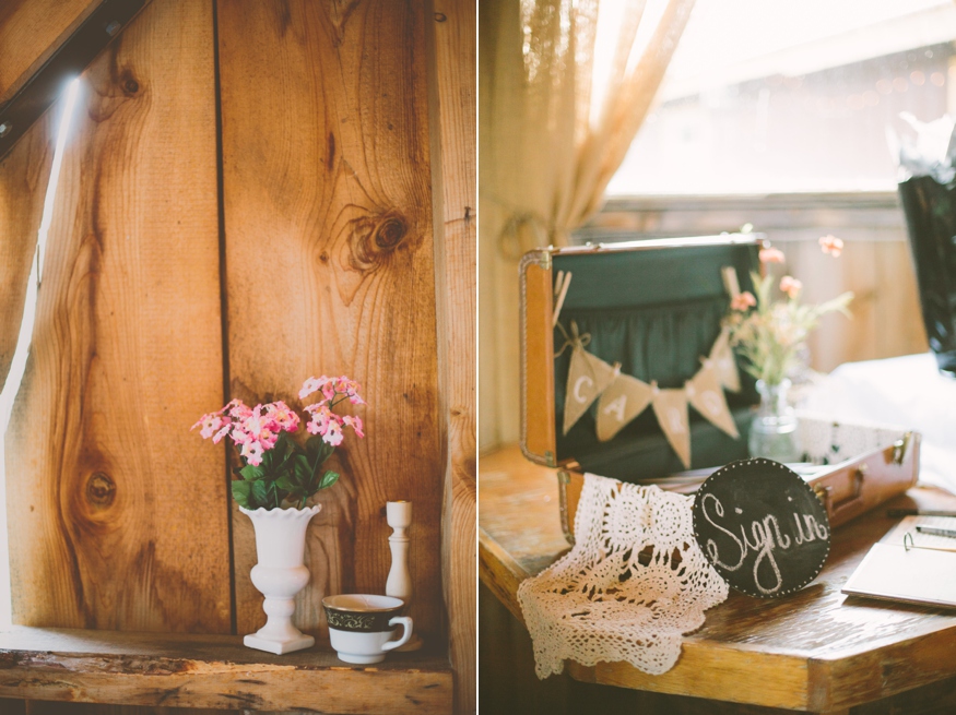 Rustic Vintage Wedding Decoration