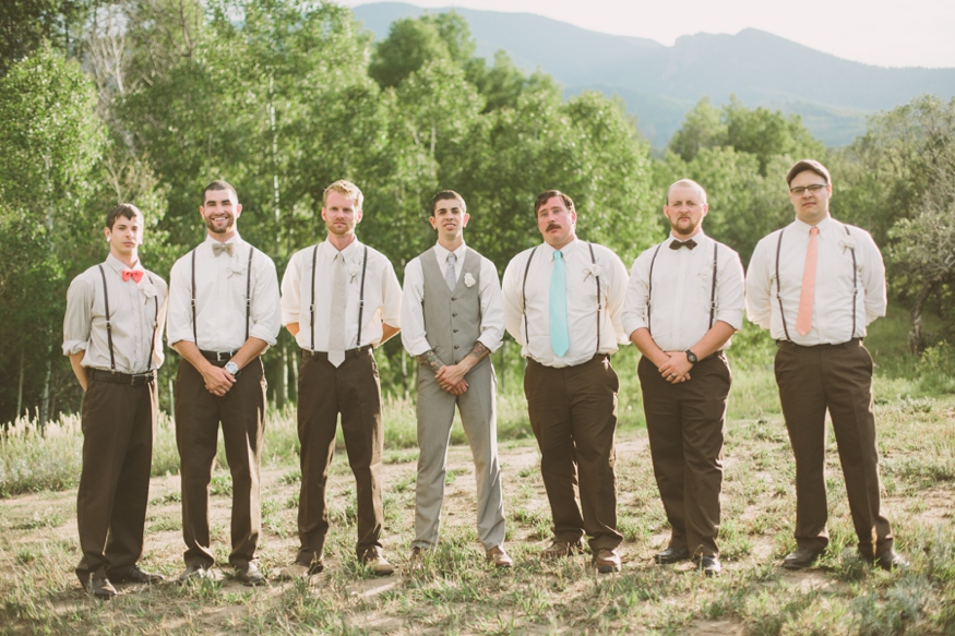 Rustic Vintage Bridal Party