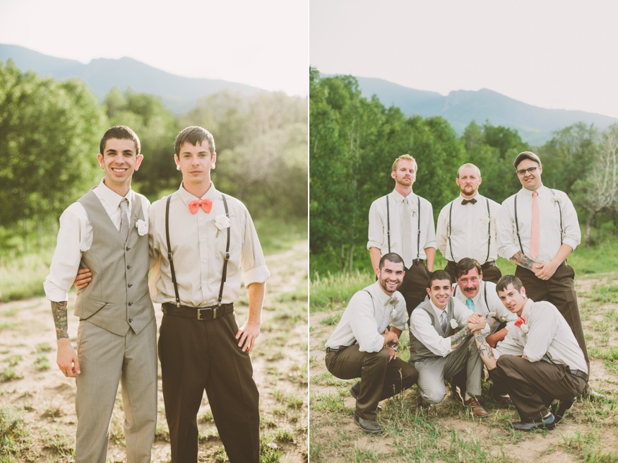 Rustic Vintage Bridal Party