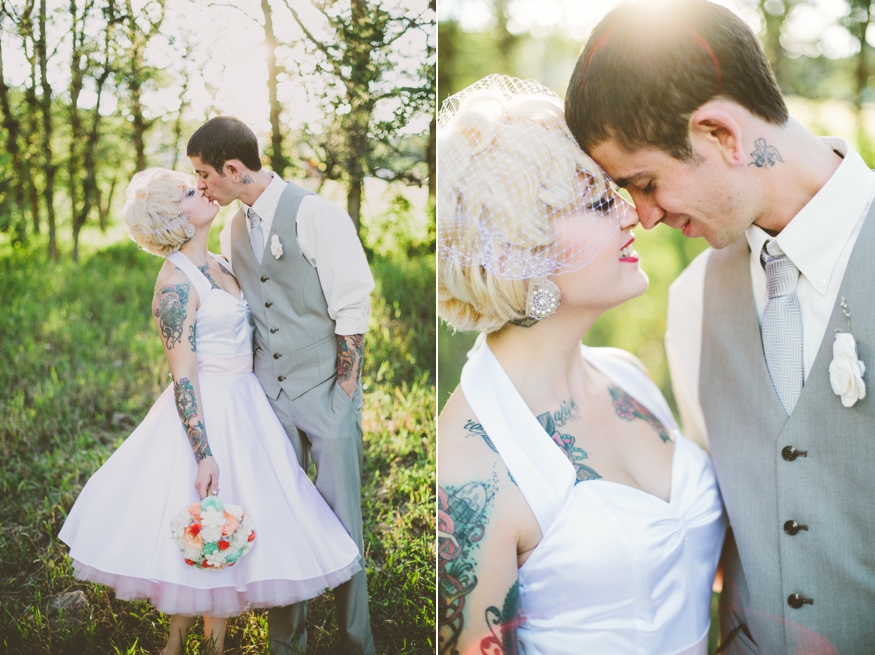 Vintage Bride and Groom