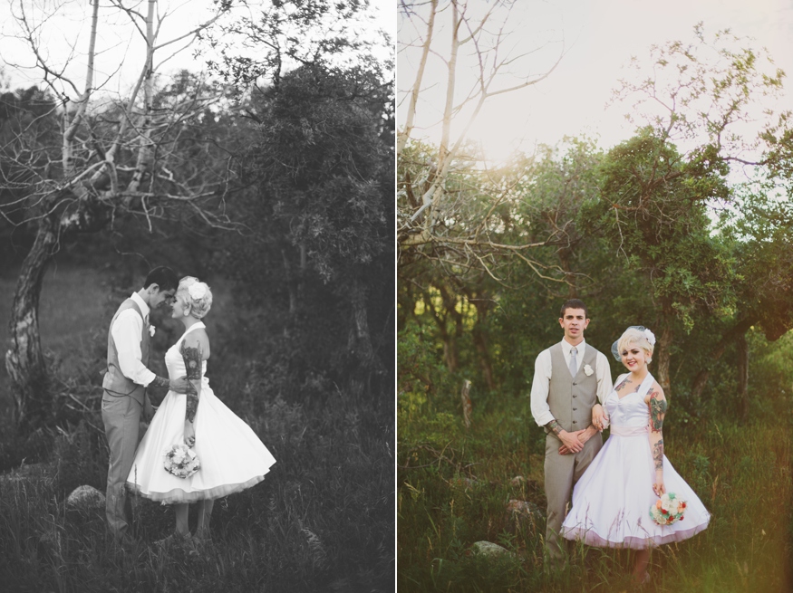 Vintage Bride and Groom