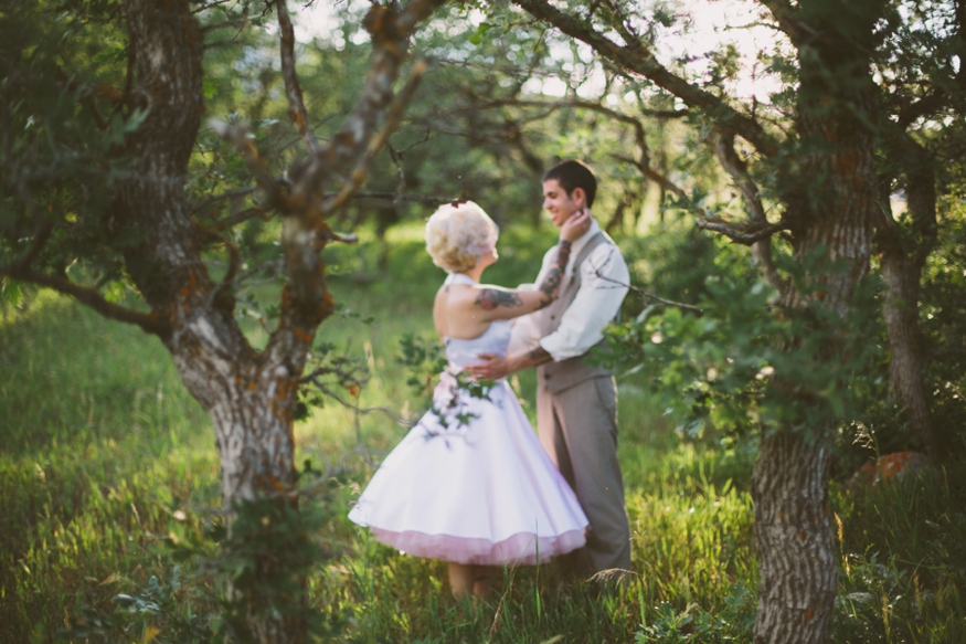 Vintage Bride and Groom