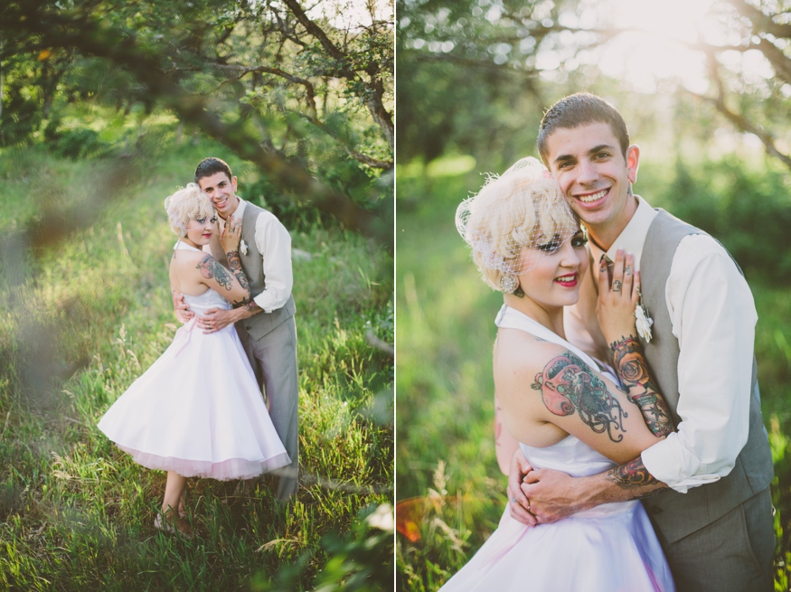 Vintage Bride and Groom