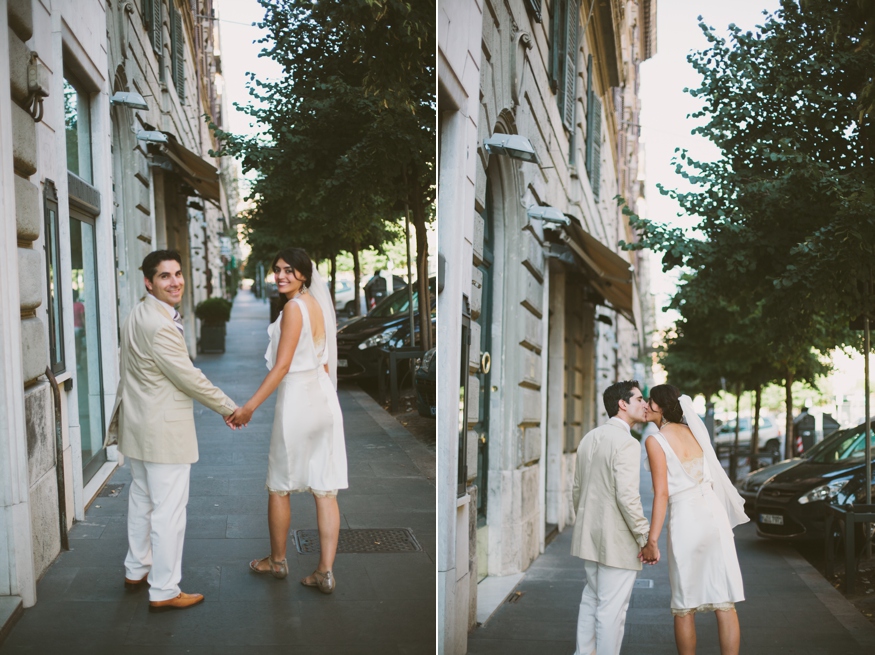 Rome, Italy Elopement by Malissa Ahlin Photography