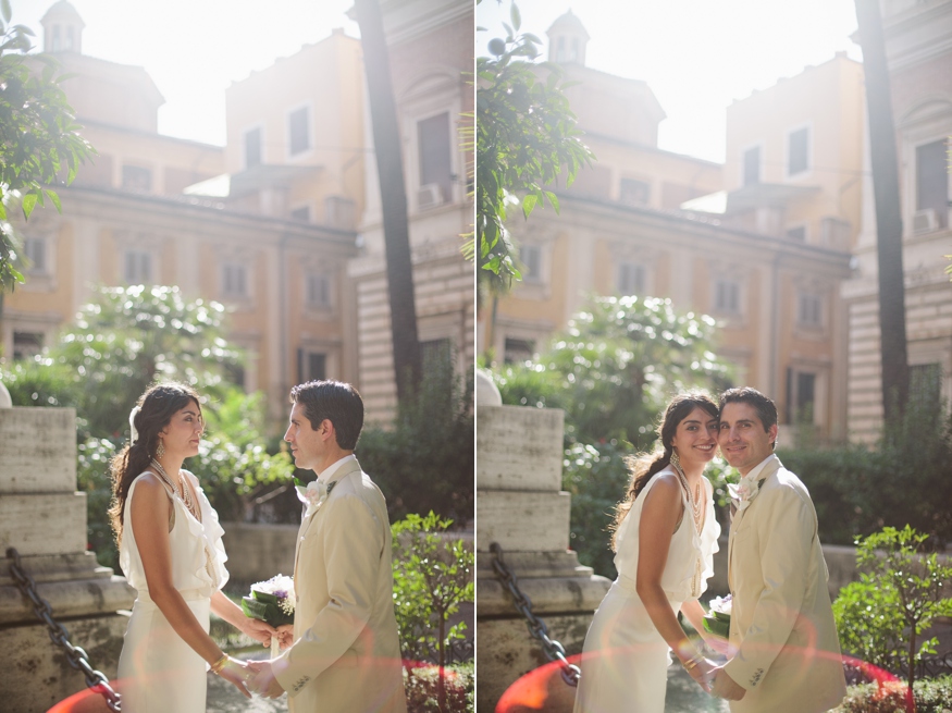 Rome, Italy Elopement by Malissa Ahlin Photography