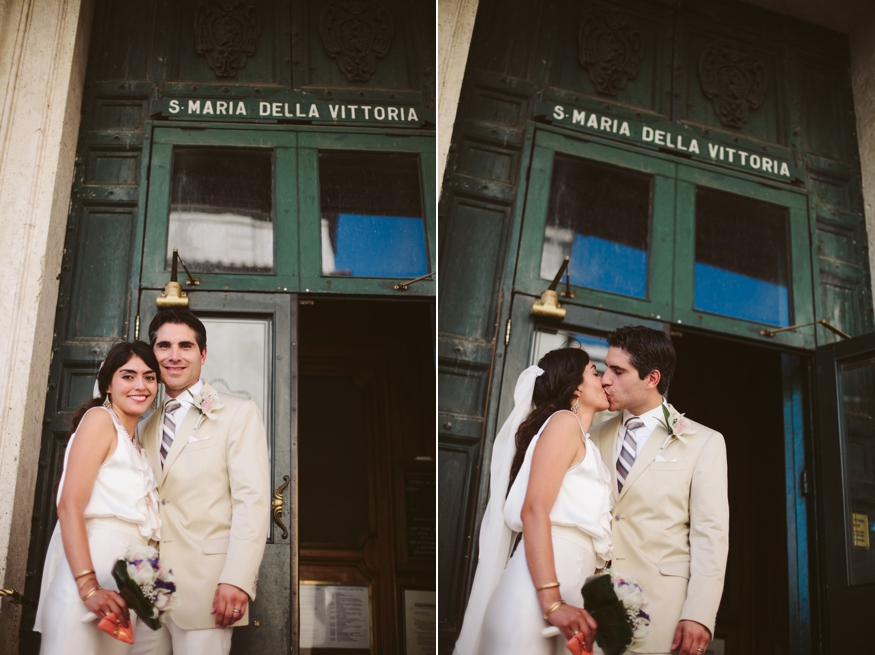 Rome, Italy Elopement by Malissa Ahlin Photography