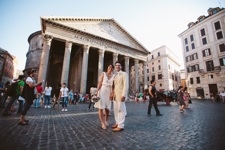 Rome, Italy Elopement by Malissa Ahlin Photography