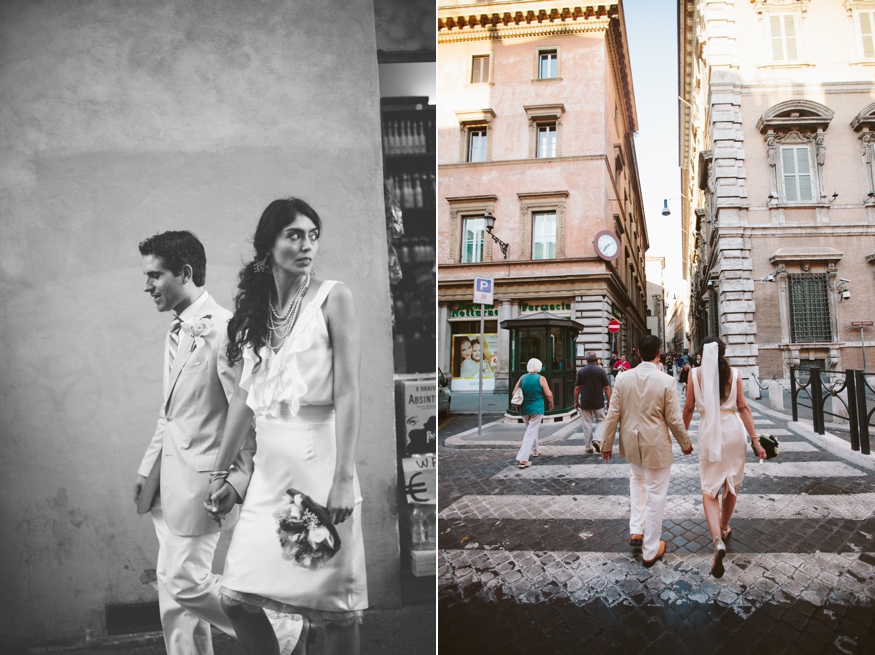 Rome, Italy Elopement by Malissa Ahlin Photography