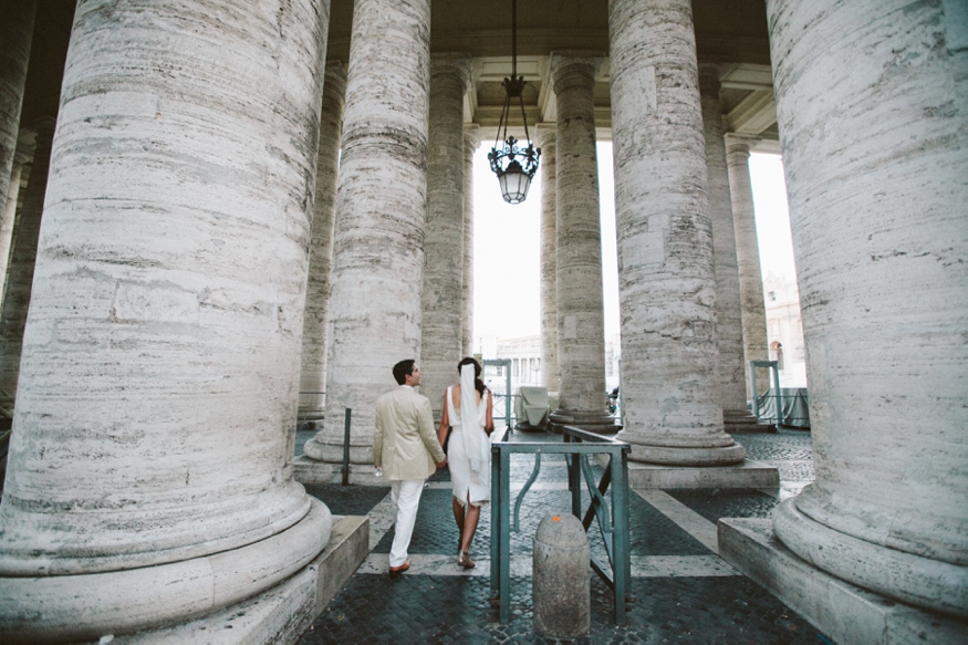 Rome, Italy Elopement by Malissa Ahlin Photography