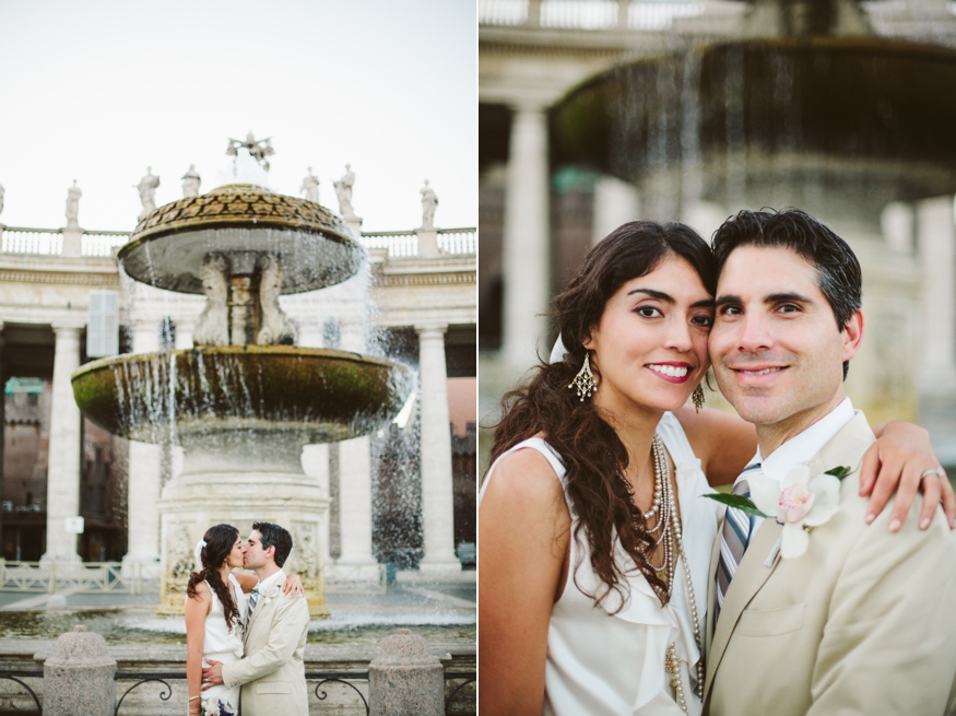 Rome, Italy Elopement by Malissa Ahlin Photography