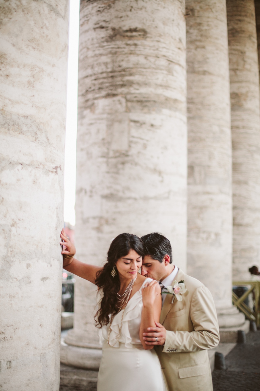 Rome, Italy Elopement by Malissa Ahlin Photography