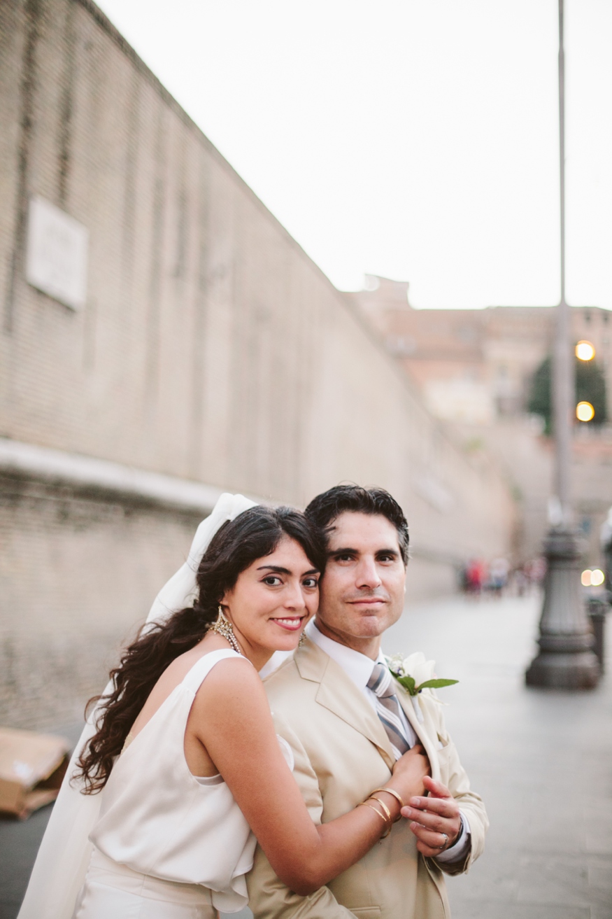 Rome, Italy Elopement by Malissa Ahlin Photography