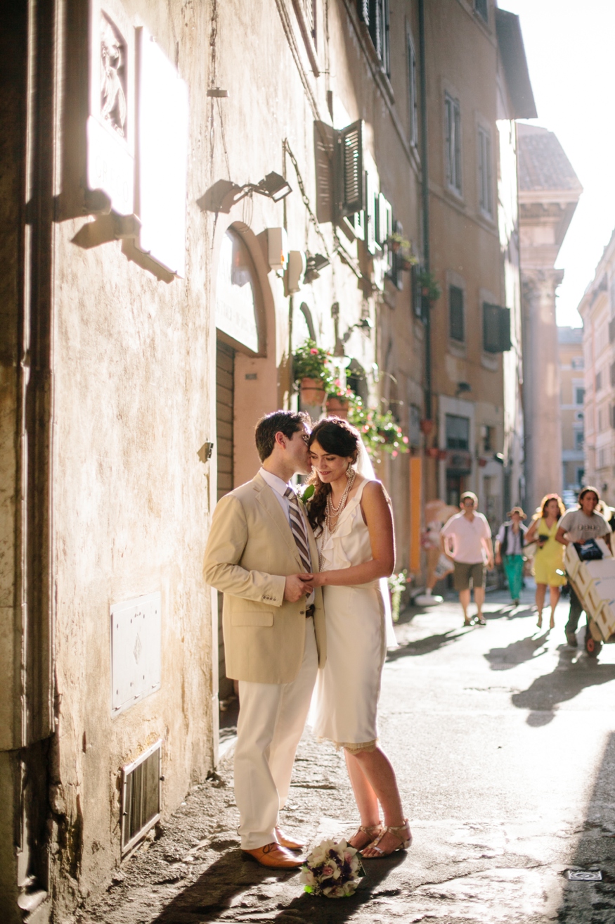 Rome, Italy Elopement by Malissa Ahlin Photography