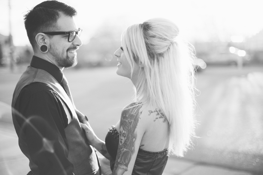 Hi-Fi Engagement Photos - Malissa Ahlin Photography