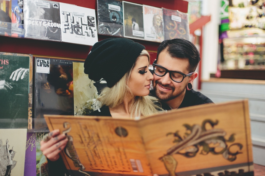 Hi-Fi Engagement Photos - Malissa Ahlin Photography