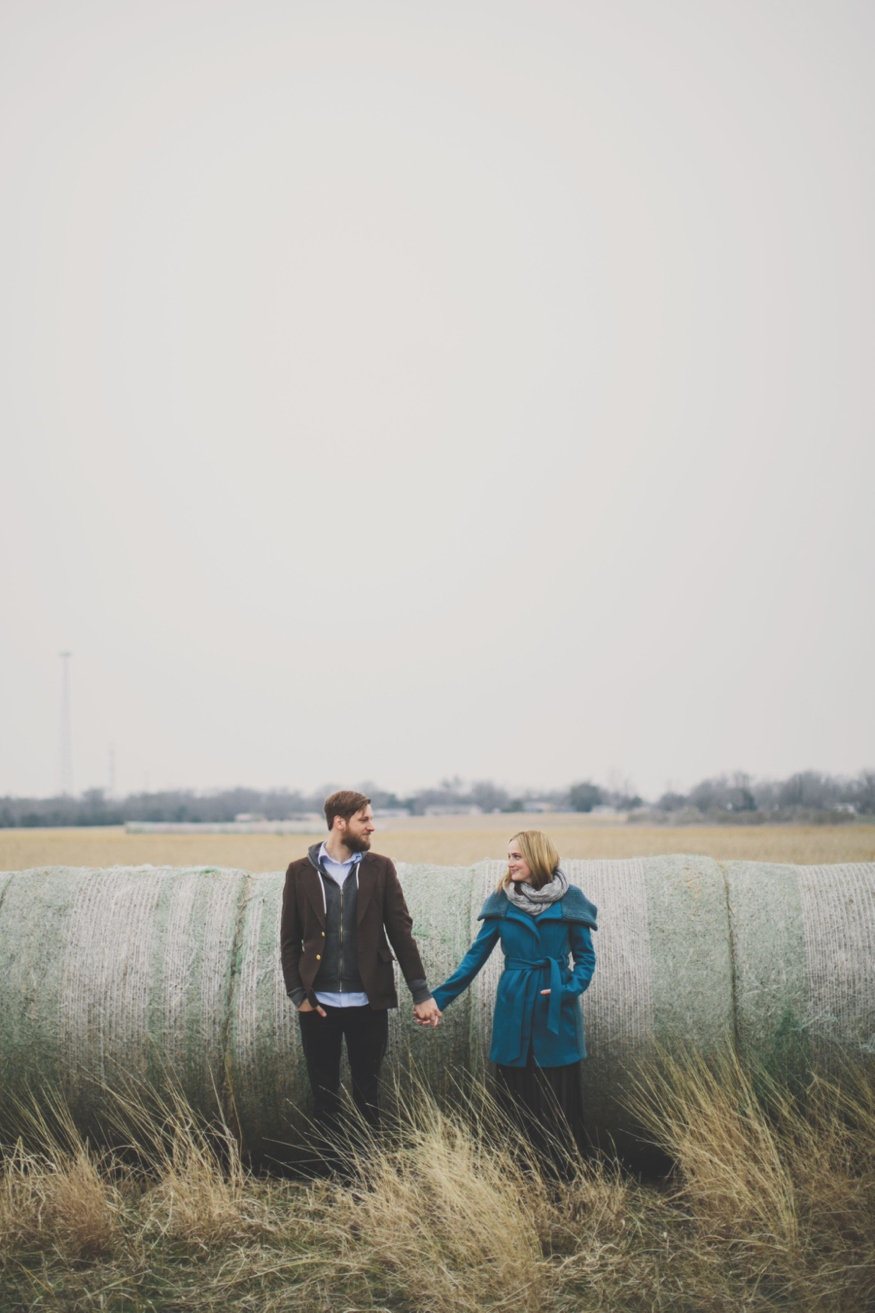 Engagement Photos in Austin Texas Field