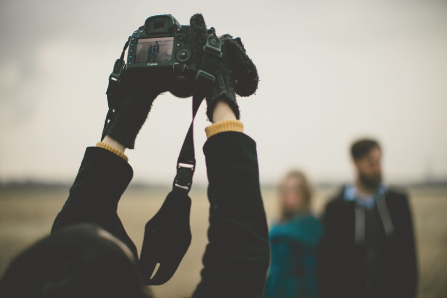 Nessa Kessinger Photographing a couple