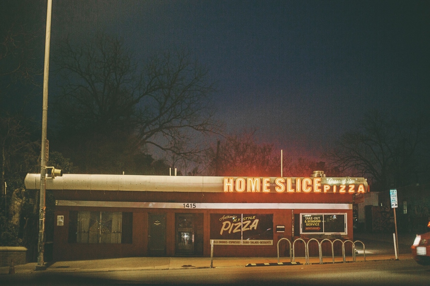 Homeslice at Night