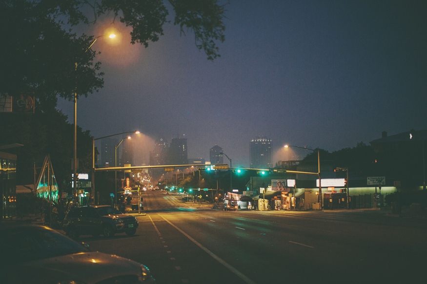 South Congress at Night