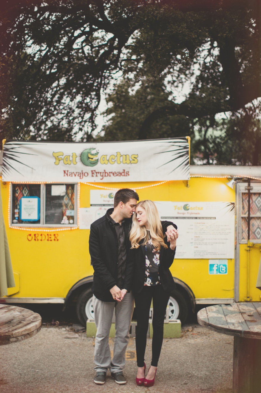 Austin, Texas Food Trailer Engagement