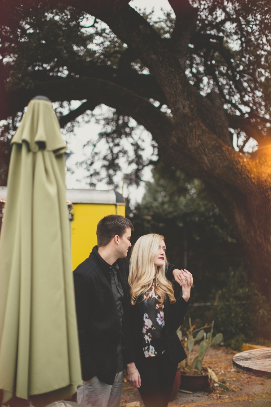 South Congress Engagement Photo in Austin, Texas