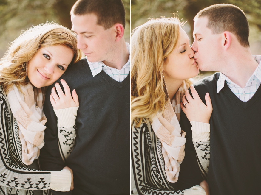 Snowy Colorado Engagement Photos - Malissa Ahlin Photography