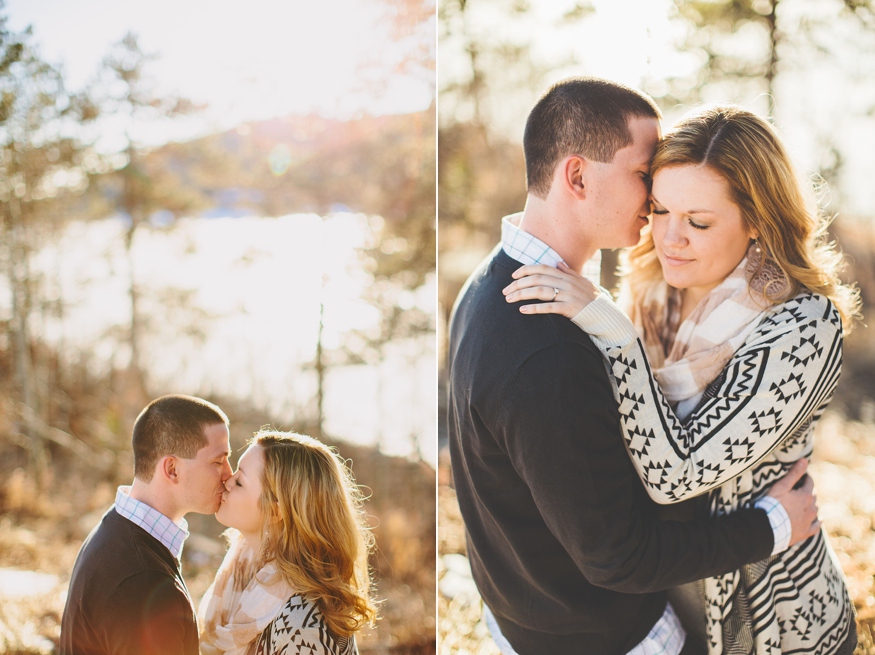 Snowy Colorado Engagement Photos - Malissa Ahlin Photography