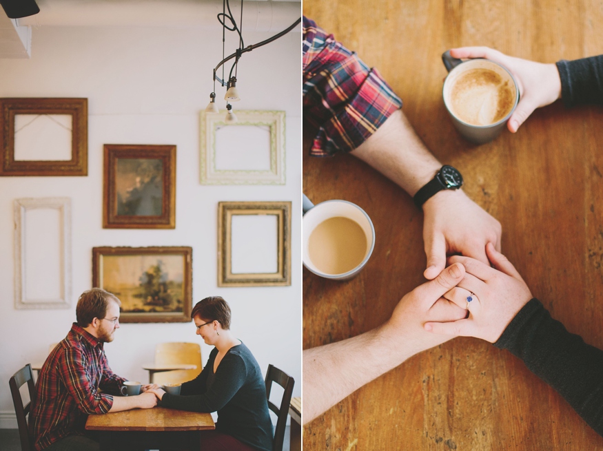 Coffee Mugs and Hands