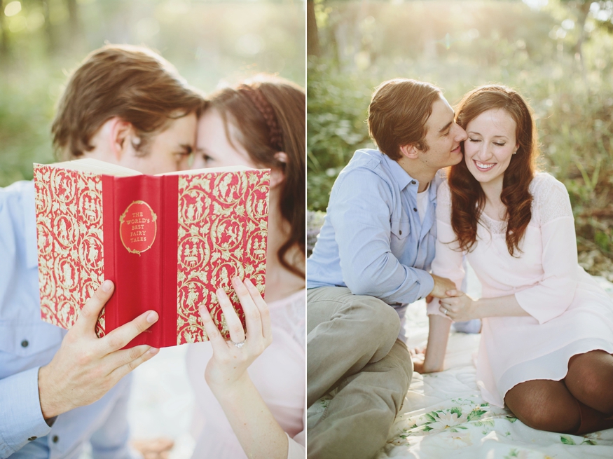 Vintage Fairytale Engagement Session