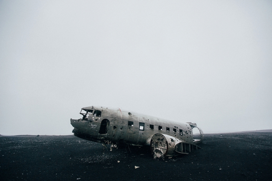 Abandoned Plane Crash Iceland