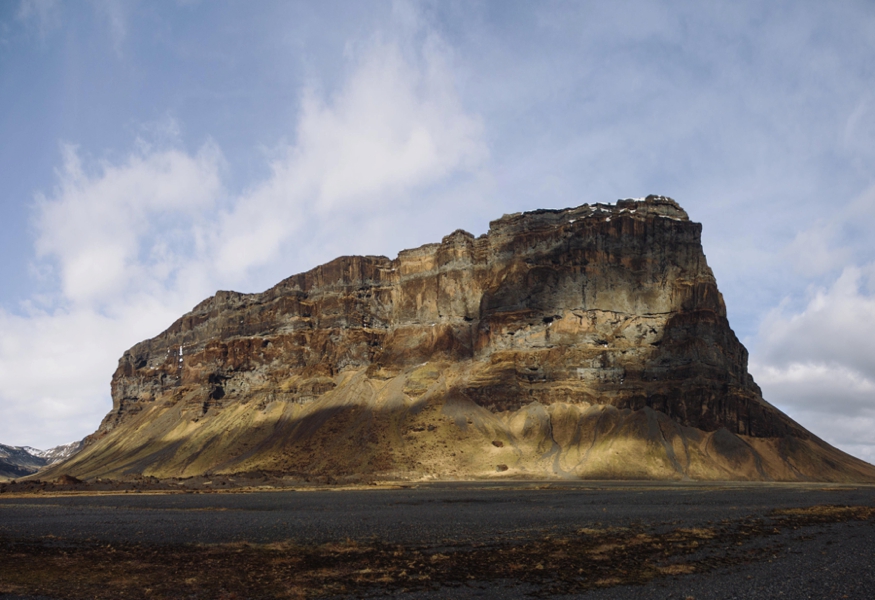 Lomagnupur Mountains in Iceland