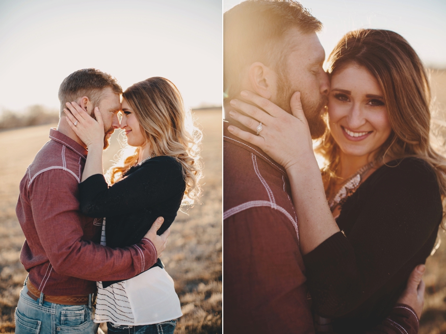 sunkissed engagement session