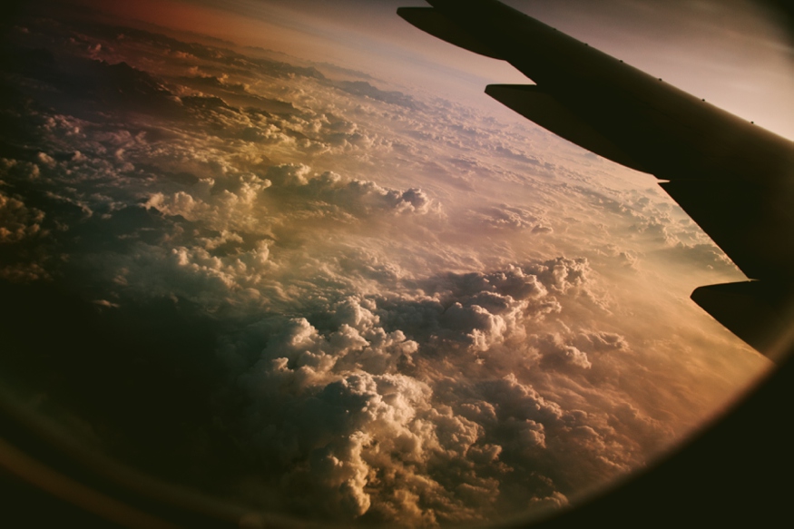 Flying Over the Swiss Alps - Malissa Ahlin Photography