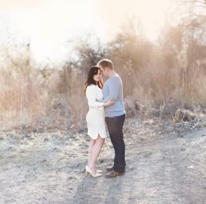 white long sleeved shift dress