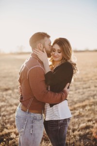 engagement session at dawn