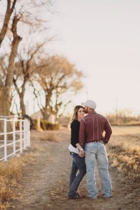 Morning engagement session