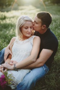 Military engaged couple in Colorado